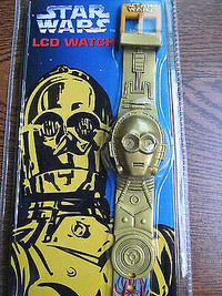 STAR WARS  "C-3PO" LCD WATCH - BRAND NEW!!!