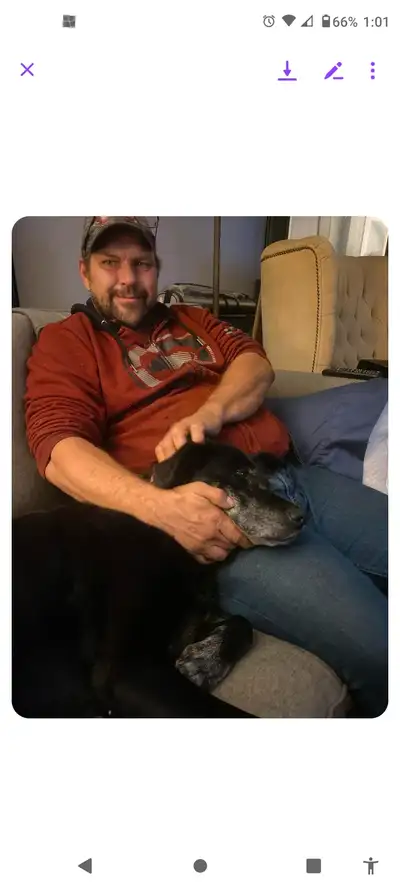 male with an older dog on ODSP needing a room to rent