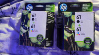 HP printer ink(61)combo pack