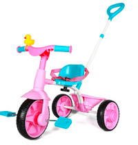 KRIDDO 2 in 1 Kids Tricycles Age 18 Month to 3 Years, EVA Wheels