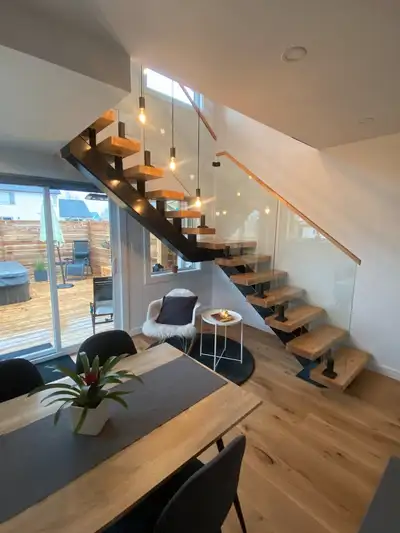 Well-lit and safe neighbourhood. Close to park, school, and trails. Perfect for a professional or co...