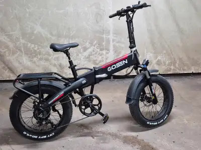 GOSEN Q5 ELECTRIC 4" FAT TIRE FOLDABLE ADULT BIKE, View more