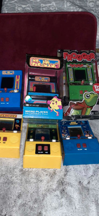 Lot  mini arcade  video games 