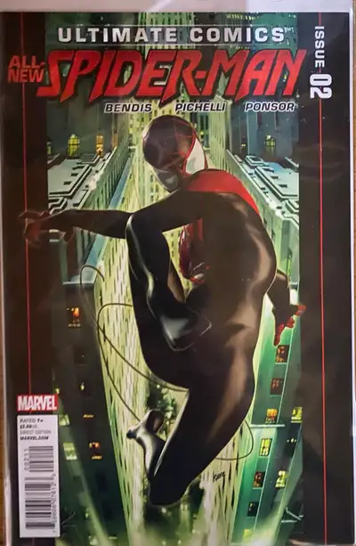 Marvel Ultimate Comics Spider-Man (2011) #2, 6 & 7! Early Miles appearances! Awesome Andrews covers!...