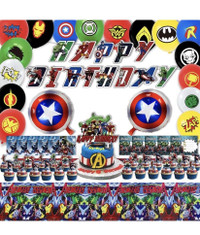 Brand new Birthday Party Supplies, Superhero Party Decorations