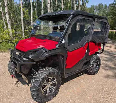 2019 Awesome little unit! Reliable, multi purpose, fun SXS. 5 seat belts and the rear 2 fold down. B...