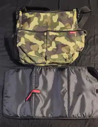 Skip Hop Camouflage Baby Diaper Bag