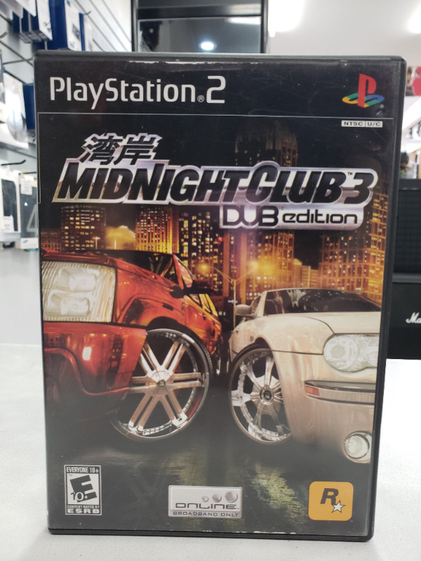 Midnight Club 3 DUB Edition PS2 in Older Generation in Summerside