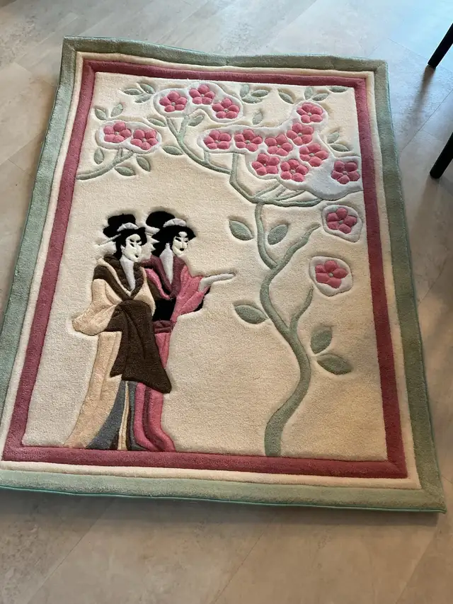 Japanese rug in Arts & Collectibles in Ottawa - Image 2
