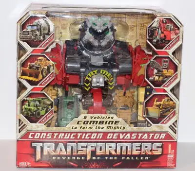 Transformers Revenge of the Fallen Constructicon Devastator Hasbro 2009 Email if interested. am by a...