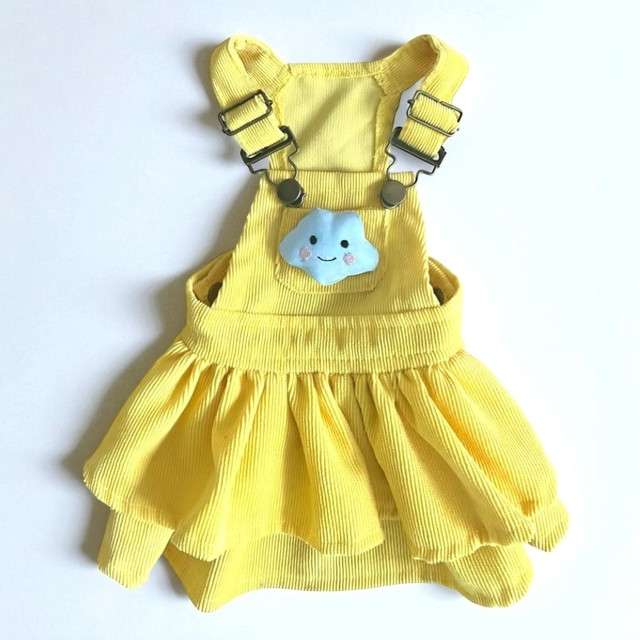 (xs) dog Dress Overalls - never used, clean, fur-free in Accessories in Sudbury