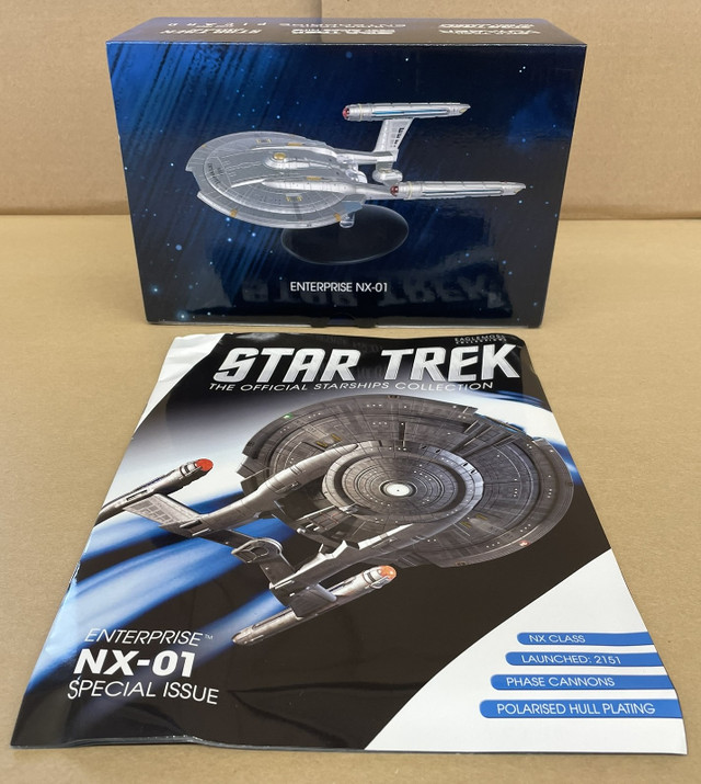 Star Trek Eaglemoss Starships Collection Enterprise NX-01 XL in Arts & Collectibles in Regina