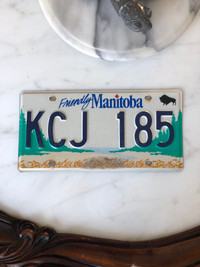 Used Manitoba License plates $20 each