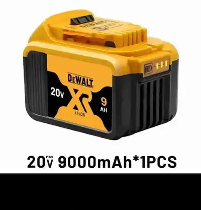 20V Dewalt 9ah Battery - New, View more