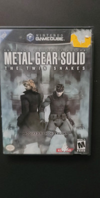 Gamecube Metal Gear Solid Twin Snakes