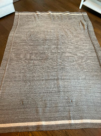 IKEA flat woven rug.  Original price $300 selling for $65
