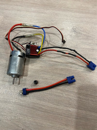 Brushed motor and esc