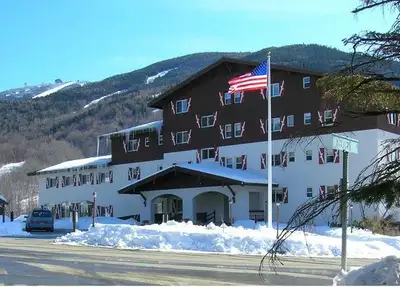 Spring skiing and outlet shopping in White Mountains, View more