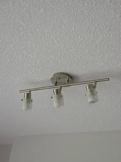 3-Light Trac Style Ceiling Light Fixture (qty of 2, $25 each), View more