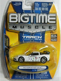 Jada Bigtime Muscle 1/50 '05 Corvette C6-R Diecast Car