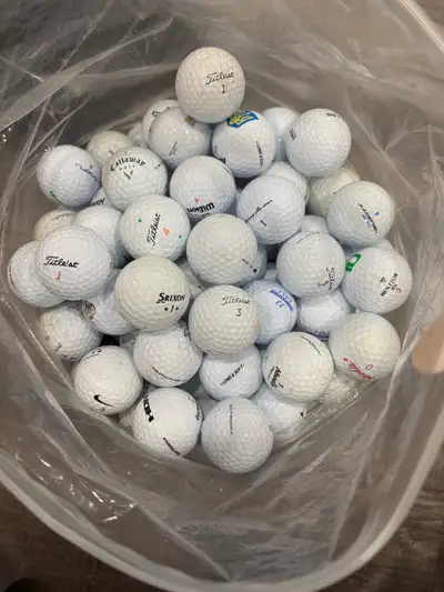 180 Various Golf Balls (Titleist/Taylormade/Callaway/Oth, View more