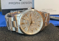 40mm Pagani design Quartz watch