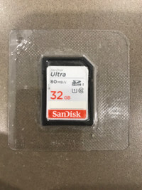 32GB Sandisk Ultra Memory card