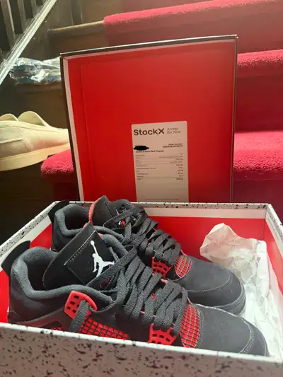 Nike Jordan 4 Retro Red Thunder, View more