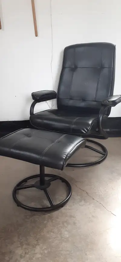 chair and foot stool, View more