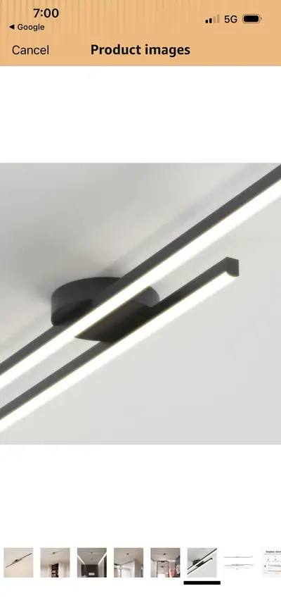 New Modern Linear Ceiling Light Dimmable LED , View more