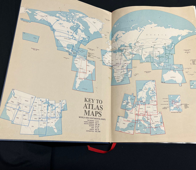 Book - National Geographic ATLAS OF THE WORLD 6th Edition in Non-fiction in Bedford - Image 3