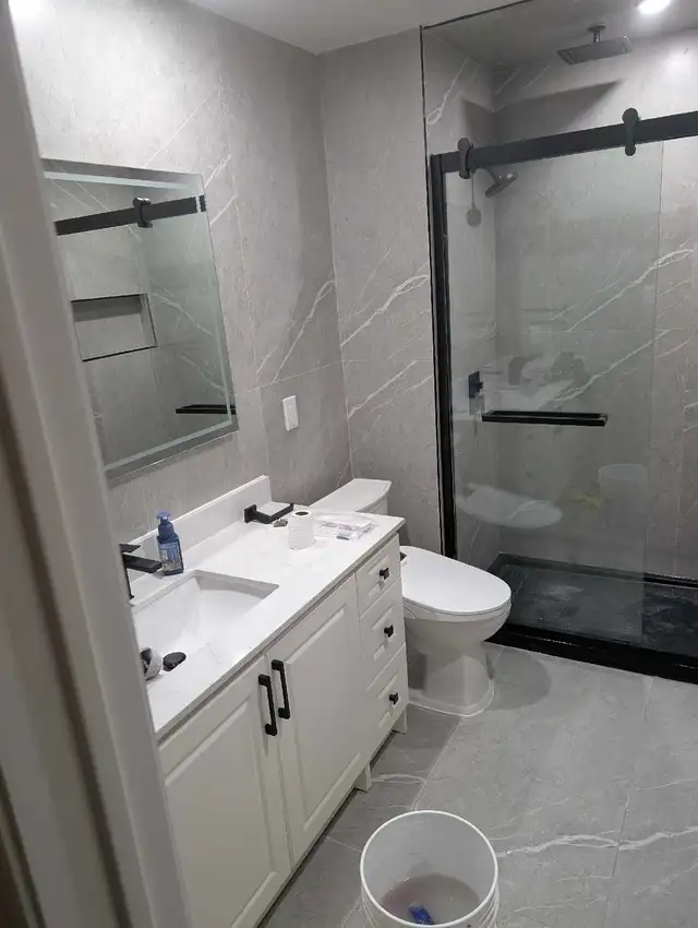 Bathroom renovation in Plumbing, Sinks, Toilets & Showers in Calgary - Image 6