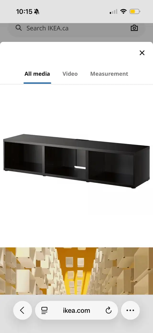 TV Bench from IKEA in TV Tables & Entertainment Units in Mississauga / Peel Region - Image 3