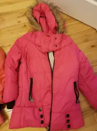 manteaux hiver 7-8 ans  fille