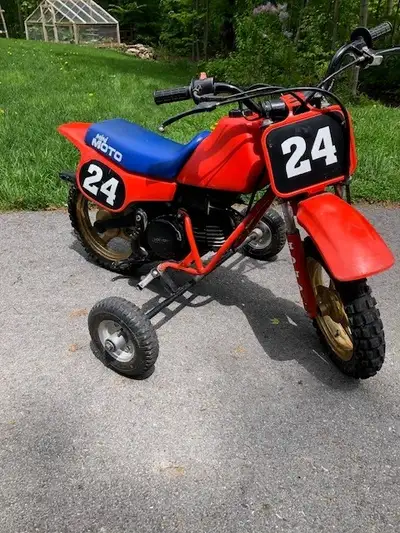 RARE HONDA QR50 - Only produced for the Canadian & European markets Honda 50 cc dirt bike motocross....