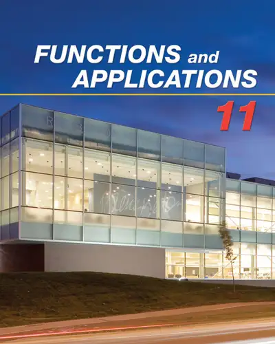 Functions and Applications 11 9780176678234, View more
