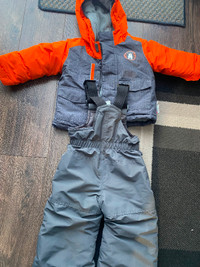 Boy Snow Suit up to 18M brand Gusti, like new ,and many boycloth