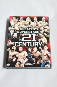 wwe greatest superstars of the 21st century dvd 3 discs