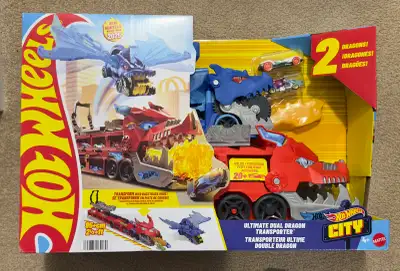 Hot Wheels Ultimate Dual Dragon Transporter, View more