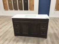 Solidwood vanity on Clearance