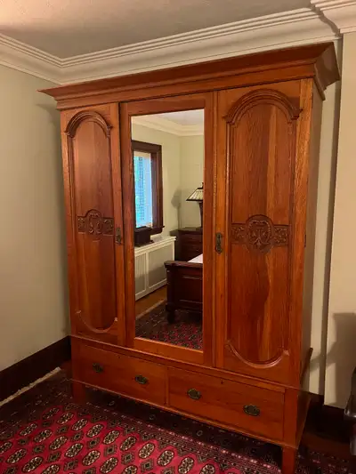 Victorian- style Armoire, View more