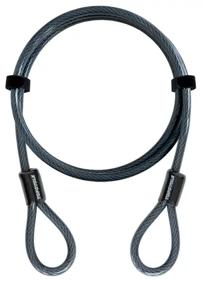 Double loop braided security steel cable Câble de sécurité, View more
