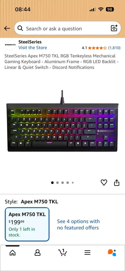 Gaming Keyboard, View more