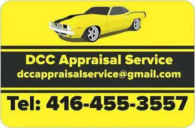 Mobile Service we come to you, your 1 Stop for all your VEHICLE CAR APPRAISALS 416-455-3557 Appraisa...