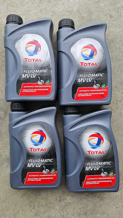 Keep your transmission running smoothly with these four 1-litre bottles of high-quality Total Fluidm...