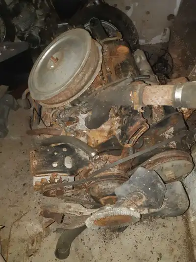 Sitting in my garage Out of a olds mobile, was taken out from a car that was in a accident.. other t...