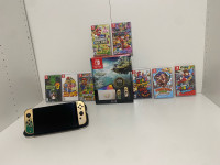 Nintendo Switch Console Zelda OLED - Super Mario Bundle - LNIB