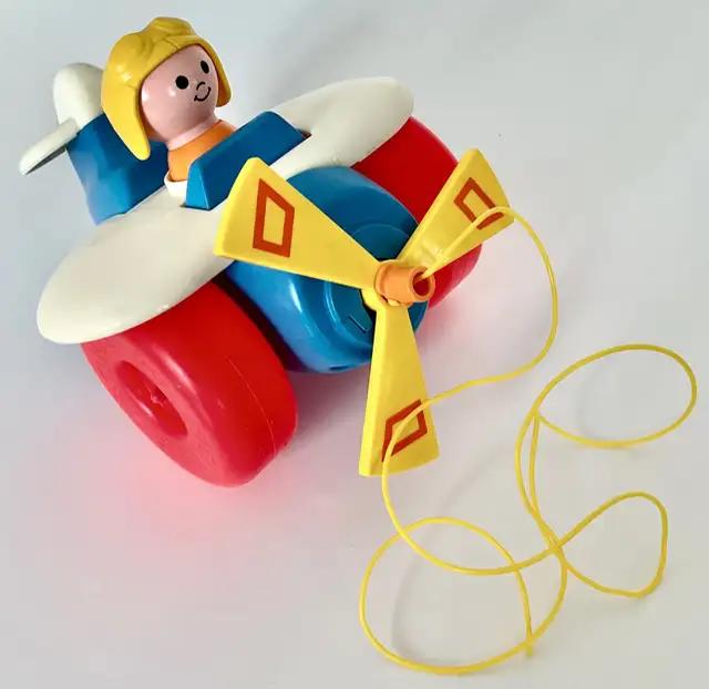 Vintage 1980. Avion Collection FISHER PRICE #171 USA63417655491457122