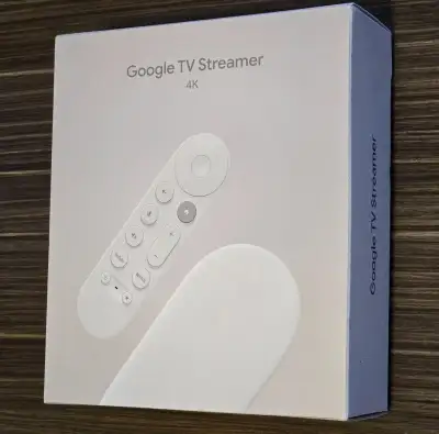 Brand New - Google TV Streamer (4K) With Voice Remote - 32 GB, View more