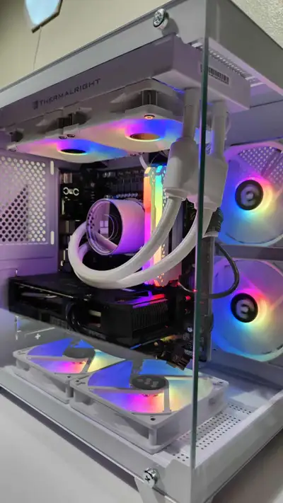 Snow White Gaming PC | i5 13400 / RTX 4060 Ti / 16GB ram, View more